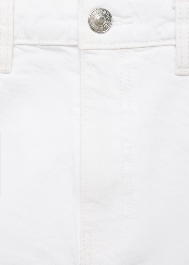Mango Jeans-Minirock mit ausgefranstem Saum Fabrikladen