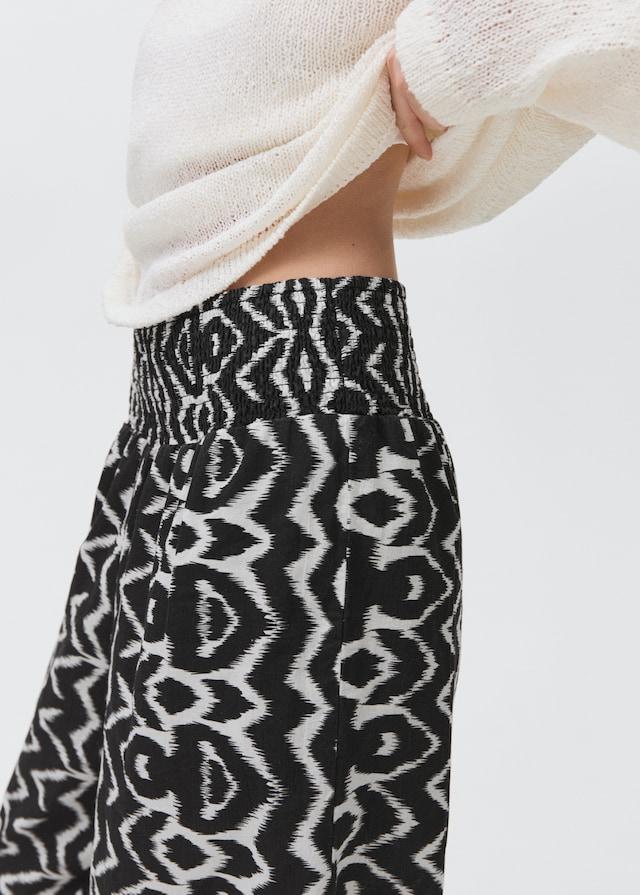 Mango Gerade Printhose 2025