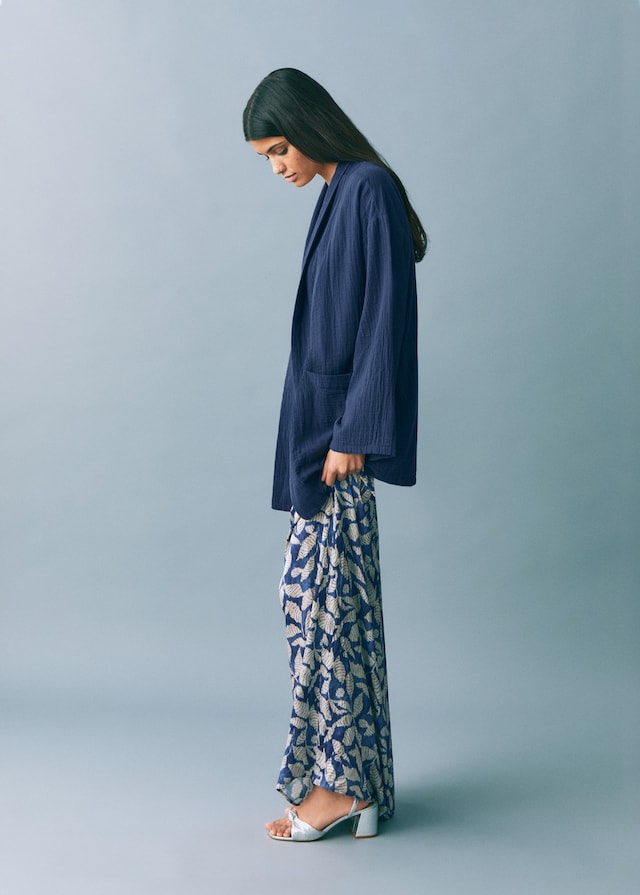 Mango Kimono-Jacke Bambula Verkauf