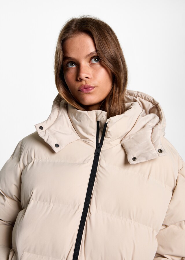 Mango Langer Steppanorak im Angebot
