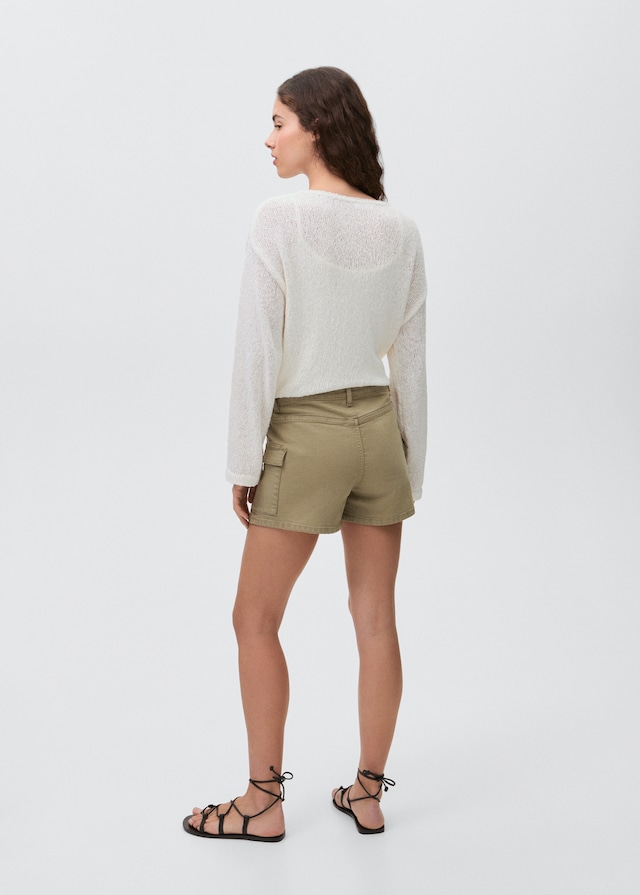Mango Cargo-Shorts aus Baumwolle Schlussverkauf