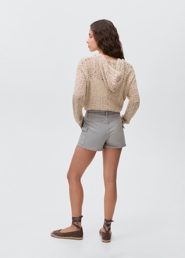 Mango Cargo-Shorts aus Baumwolle Fabrikverkauf