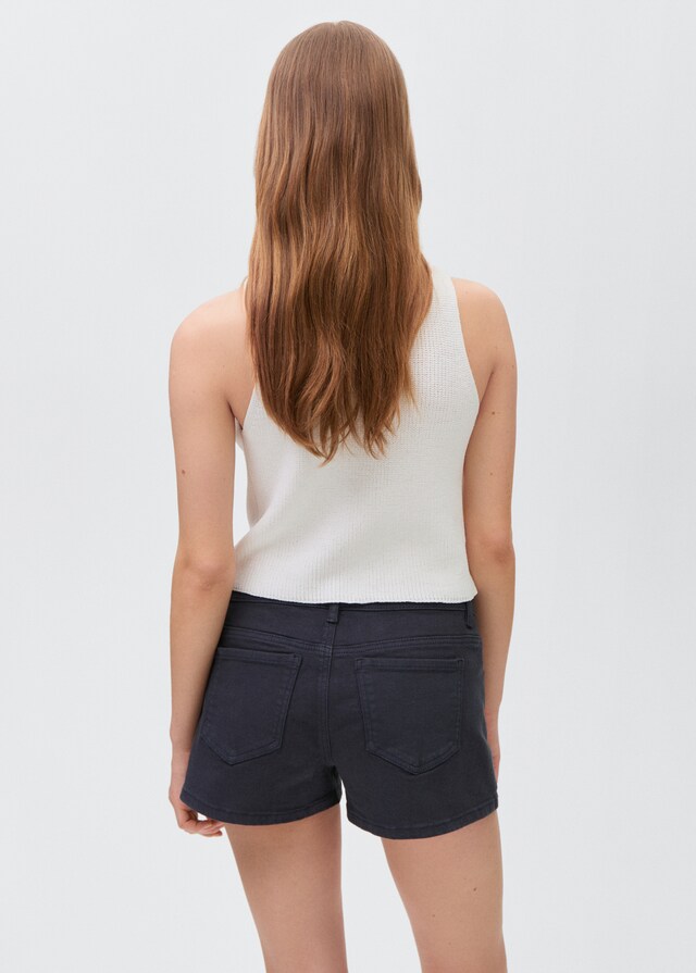 Mango Jeans-Shorts mit hoher Taille Meist gekauft