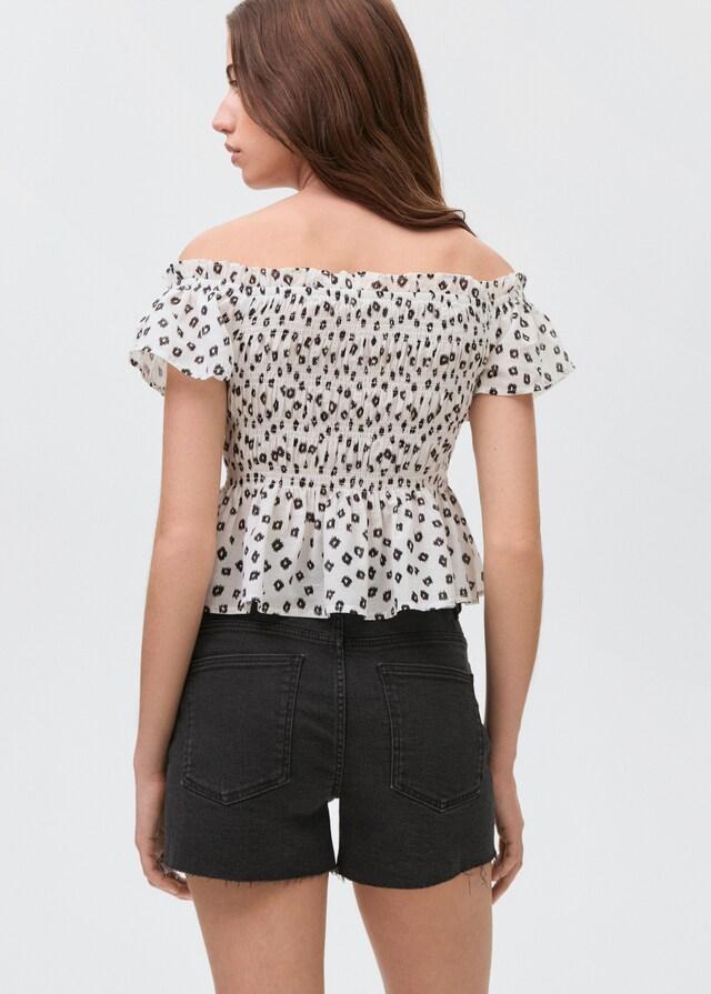 Mango Jeansshorts mit Nieten Blitzverkäufe