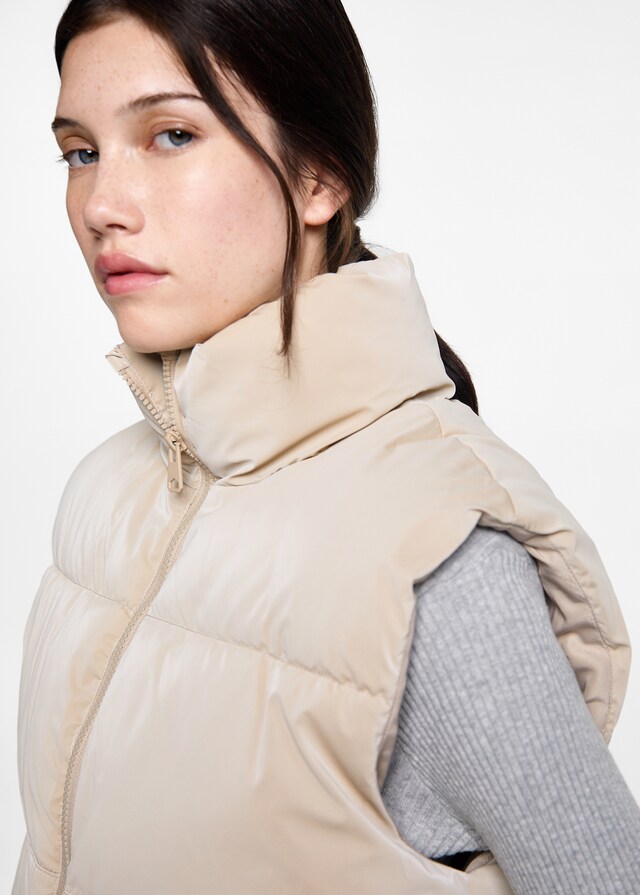 Mango Steppanorak mit Taschen Osterangebot