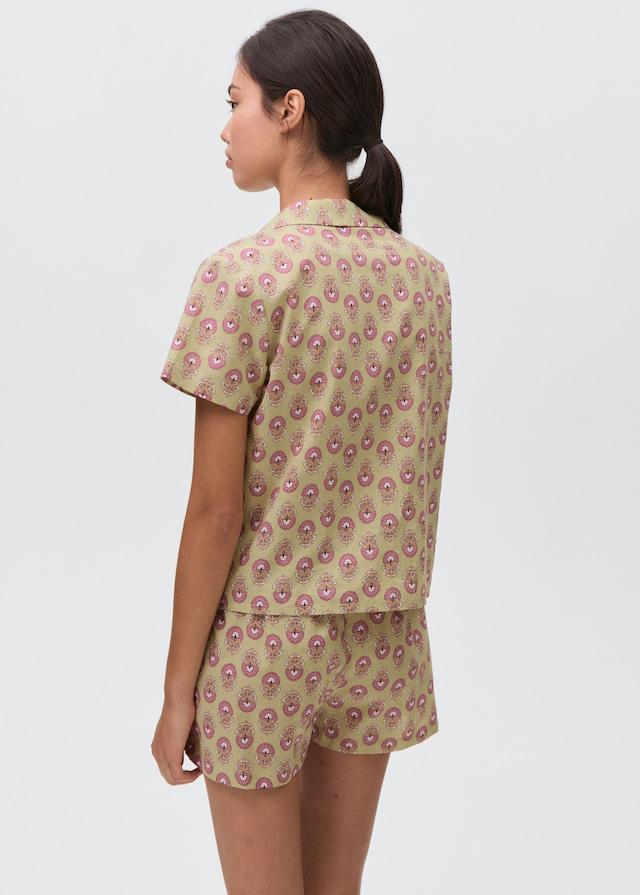 Mango Pyjama-Pack aus gemusterter Baumwolle Vatertagsangebot