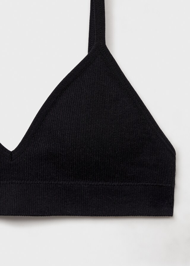 Mango Basic Triangel-BH Große Rabatte