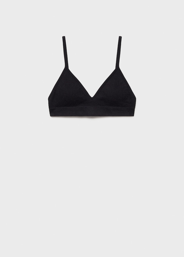 Mango Basic Triangel-BH Große Rabatte