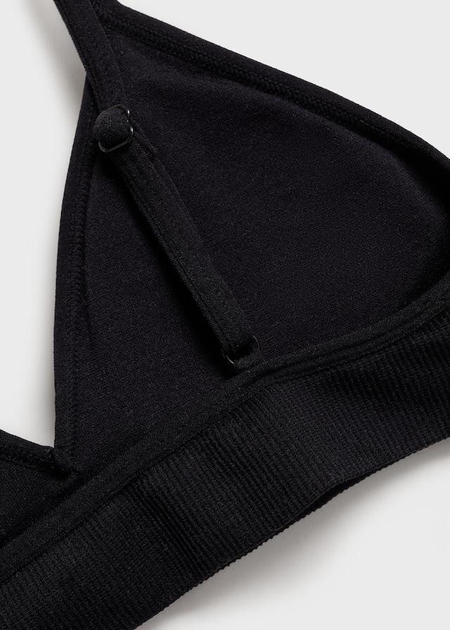 Mango Basic Triangel-BH Große Rabatte