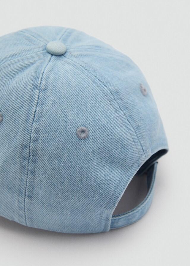 Mango Jeans-Cap mit Schriftzug Günstiger Verkauf