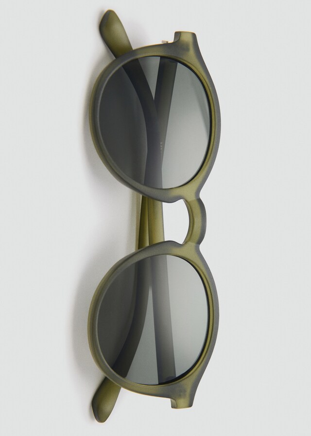 Mango Sonnenbrille mit Azetatfassung Fabrikverkauf
