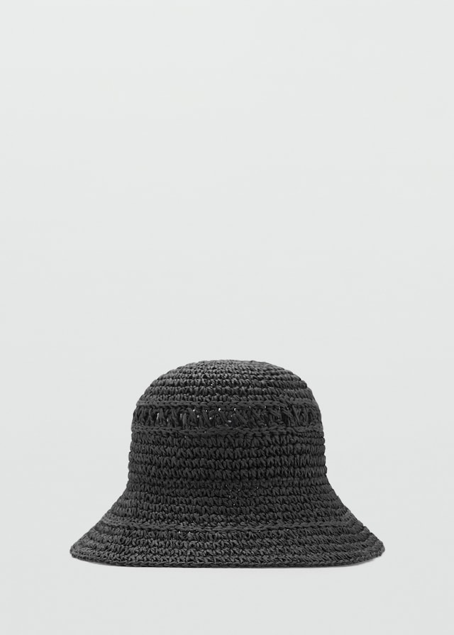 Mango Bucket Hat aus Stroh Meist gekauft