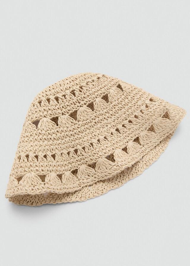 Mango Bucket Hat aus Stroh Limitierter Zeitrabatt