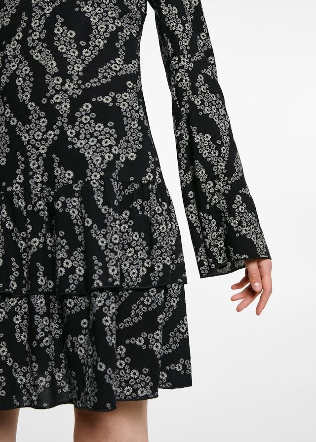 Mango Kleid mit Blumendruck Flash Sale