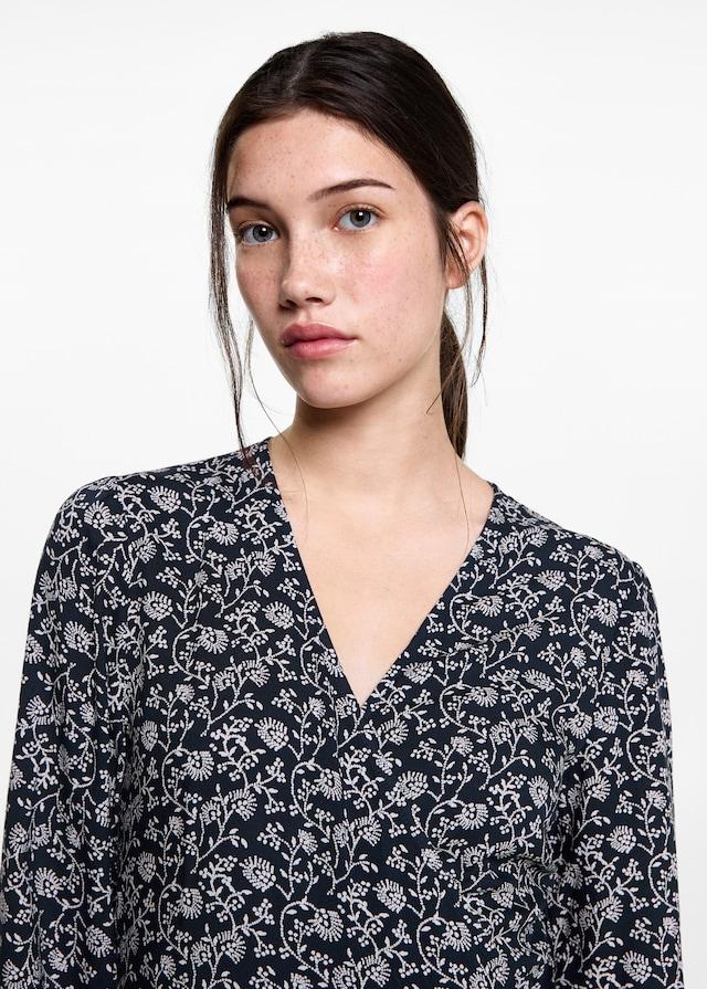 Mango Kleid mit Blumendruck Begrenztes Angebot