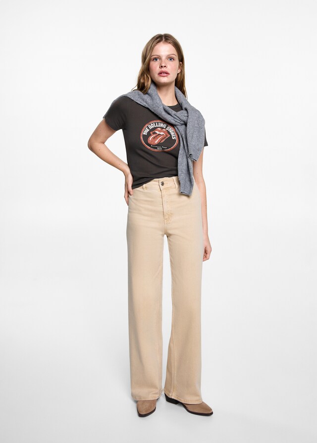 Mango Wide Leg-Jeans Black Friday