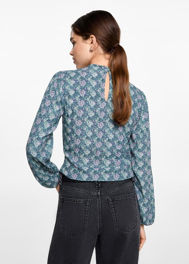 Mango Bluse mit Blumenmuster Neueste Mode