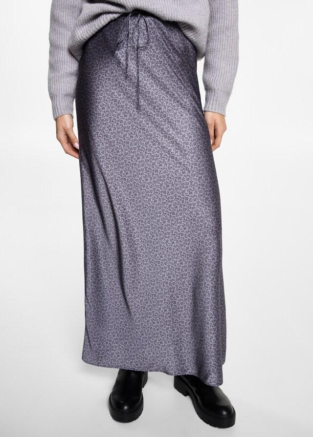Mango Satinierter Printrock Bestseller