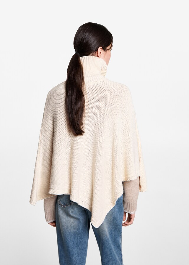 Mango Strickponcho Neueste Stile