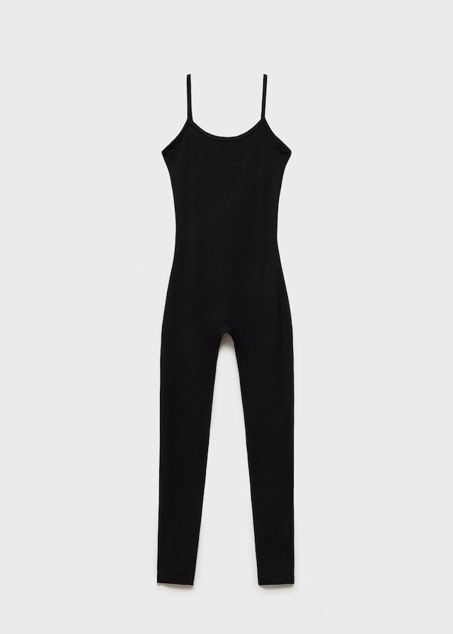 Mango Eng anliegender Sport-Jumpsuit Bis zu 55% Rabatt