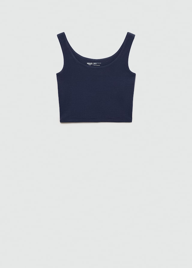 Mango Bauchfreies Sport-Top Super Rabatt