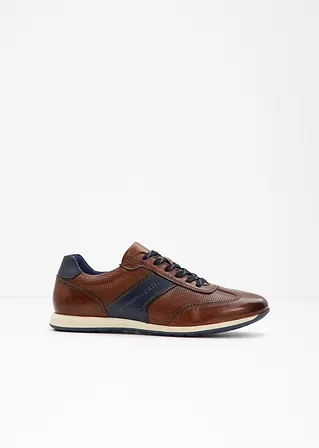 bonprix Robuster Bugatti Sneaker aus Leder - braun - Herren Meist gekauft