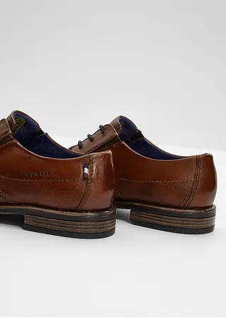 bonprix Eleganter Bugatti Schnürschuh aus Leder - braun Kostenloser Versand
