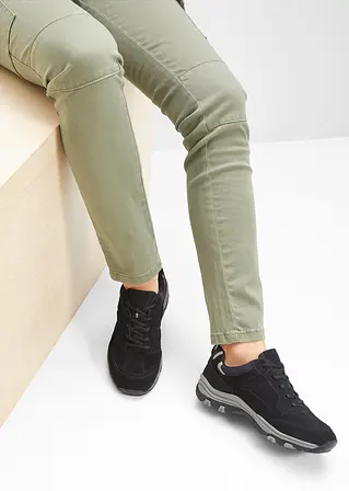 bonprix Trekkingschuh aus Leder zum Schnüren - schwarz - Damen Limitierter Zeitrabatt