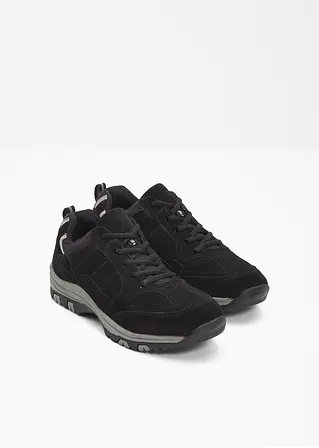 bonprix Trekkingschuh aus Leder zum Schnüren - schwarz - Damen Limitierter Zeitrabatt