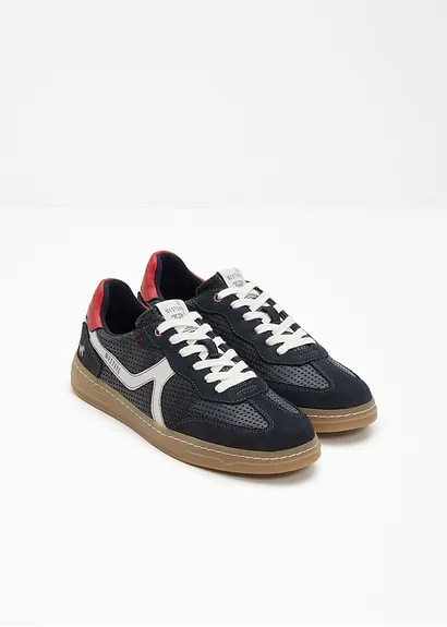 bonprix Modischer Herren-Sneaker von Mustang - blau - Herren Fabrik Onlineshop