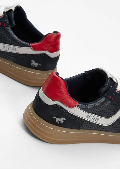 bonprix Modischer Herren-Sneaker von Mustang - blau - Herren Fabrik Onlineshop