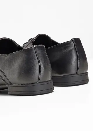 bonprix Klassischer Herren-Schnürschuh in eleganter Optik - schwarz Fabrikpreis