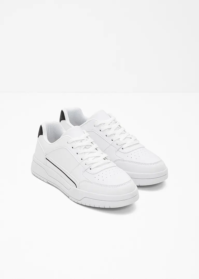 bonprix Schöner Sneaker im Casual-Look - weiß - Herren Versandkostenfrei
