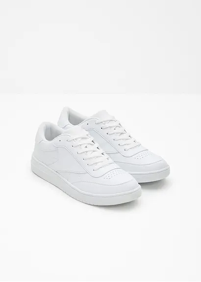bonprix Lässiger Sneaker im sportlichen Design - weiß - Herren Vatertagsangebot