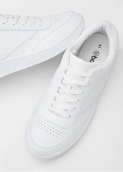 bonprix Lässiger Sneaker im sportlichen Design - weiß - Herren Vatertagsangebot