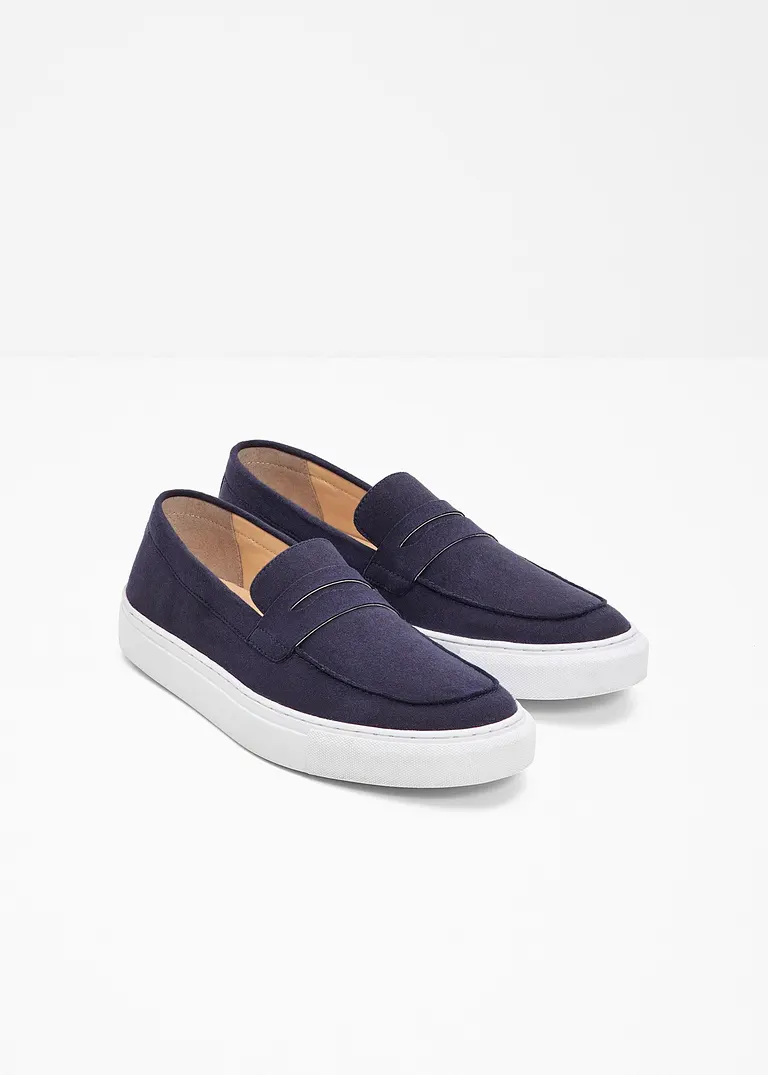 bonprix Zeitloser Loafer für Herren - blau - Herren Top Angebot