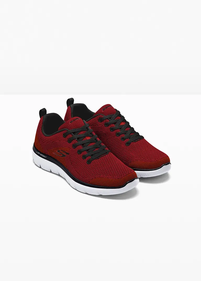 bonprix Bequemer Sneaker von Skechers - rot - Herren Zeitlich begrenztes Angebot