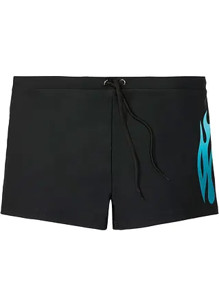 bonprix Sportliche Badehose mit Bindeband - schwarz - Herren Räumungsverkauf