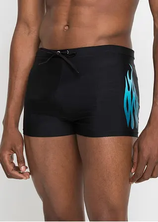 bonprix Sportliche Badehose mit Bindeband - schwarz - Herren Räumungsverkauf