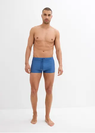 bonprix Schöne Badehose im Doppelpack - schwarz/blau - Herren Kauf eins, bekomm eins gratis