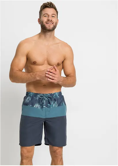 bonprix Sportliche Badeshorts - blau - Herren VIP-Rabatte