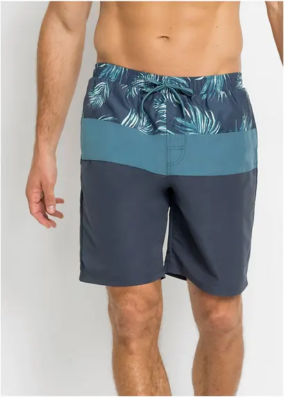 bonprix Sportliche Badeshorts - blau - Herren VIP-Rabatte
