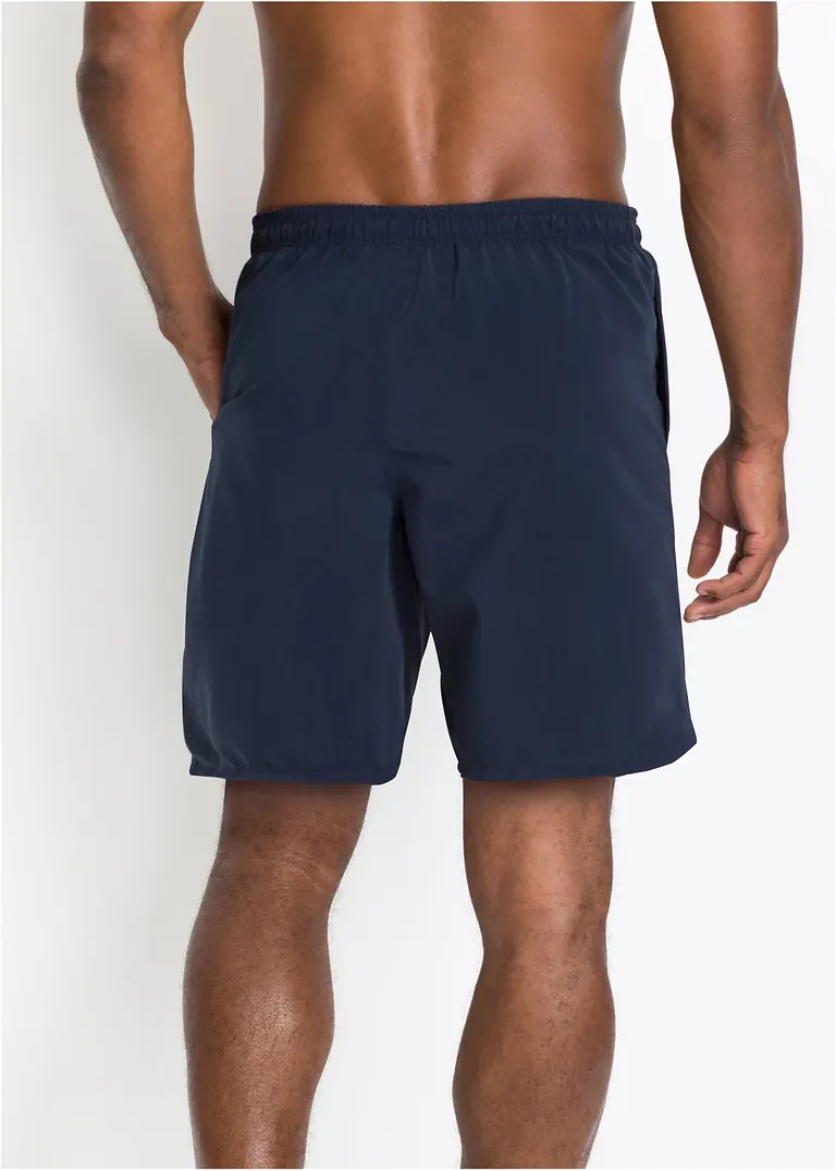 bonprix Attraktiver Herrenbadeshorts mit elastischem Bund - blau - Herren Wochenangebot