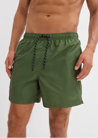 bonprix Modische Badeshorts mit seitlicher Tasche - grün Neueste Stile