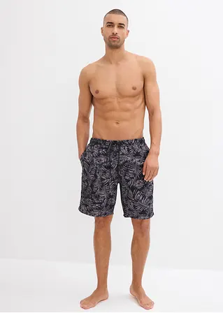 bonprix Modische Badeshorts mit tollem Druck - schwarz - Herren Bis zu 50% Rabatt