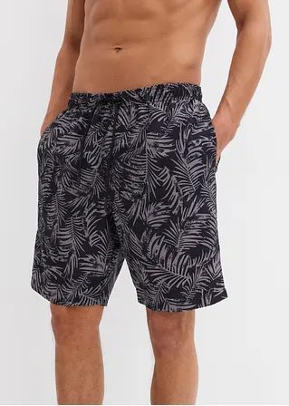 bonprix Modische Badeshorts mit tollem Druck - schwarz - Herren Bis zu 50% Rabatt