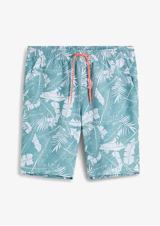 bonprix Sommerlich bedruckte Strand-Bermuda - blau - Herren Nur für heute