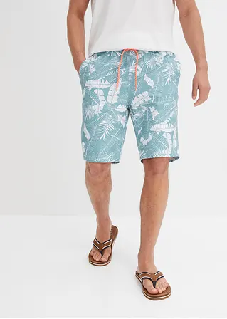 bonprix Sommerlich bedruckte Strand-Bermuda - blau - Herren Nur für heute