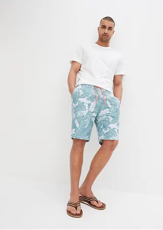 bonprix Sommerlich bedruckte Strand-Bermuda - blau - Herren Nur für heute