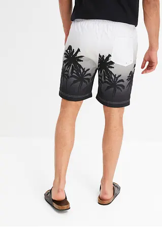 bonprix trendige Strandshorts mit sommerlichem Druckmotiv - weiß - Herren Super Rabatt
